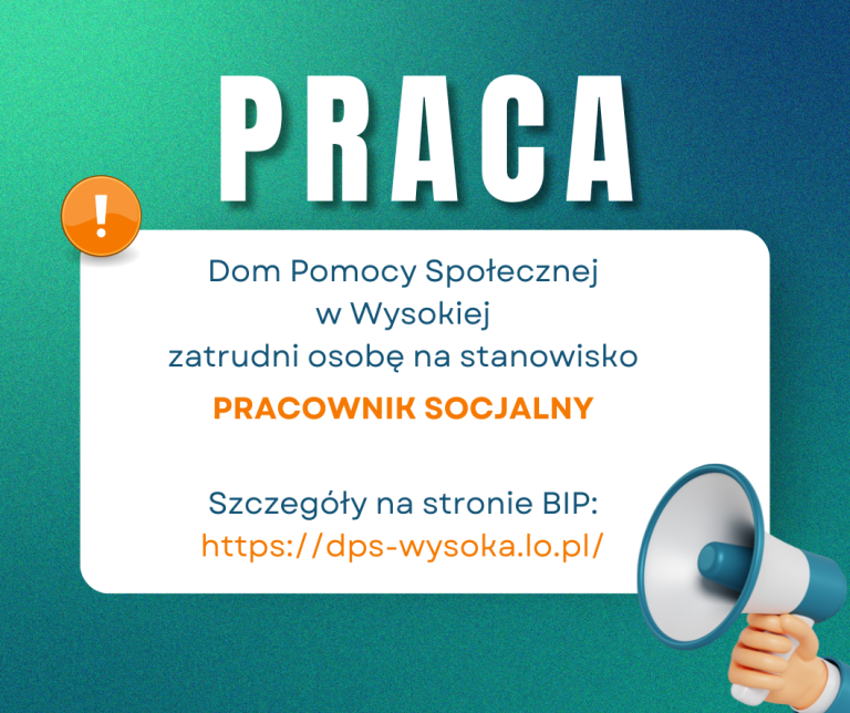 Ogłoszenie o pracy